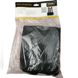 Ironwear Black Back Support Belt